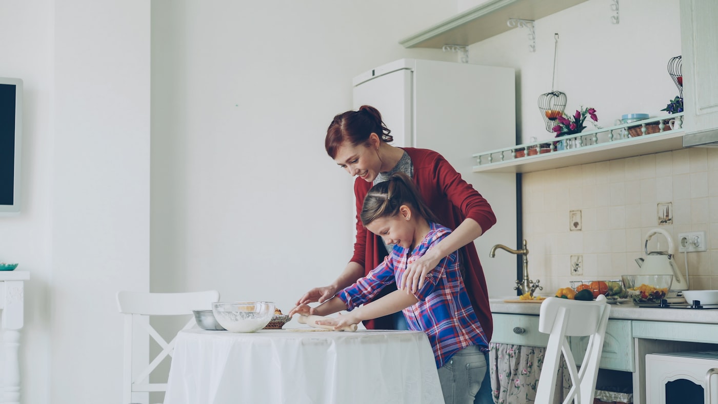Everything is made at home, by hand