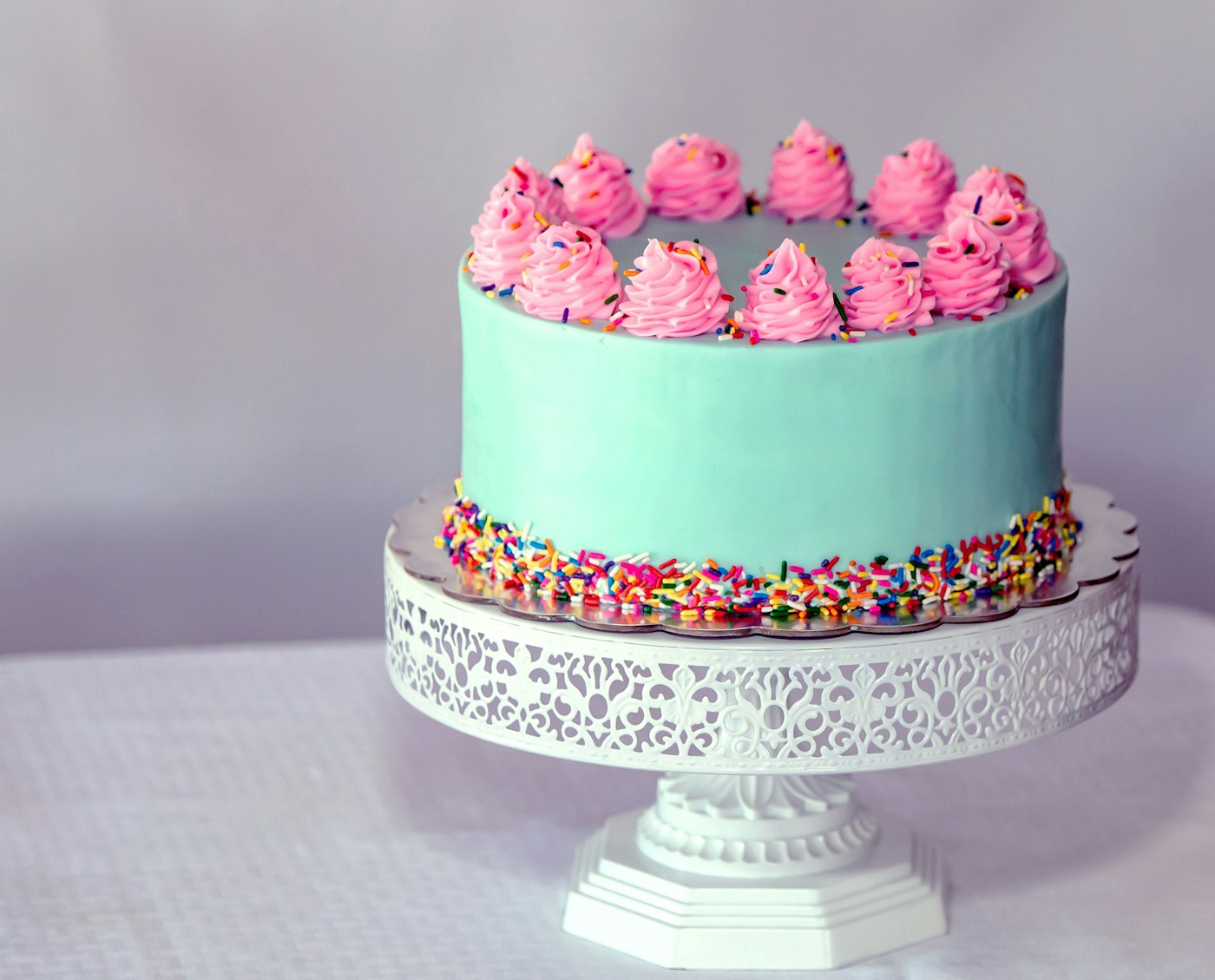 Vanilla buttercream bloom
